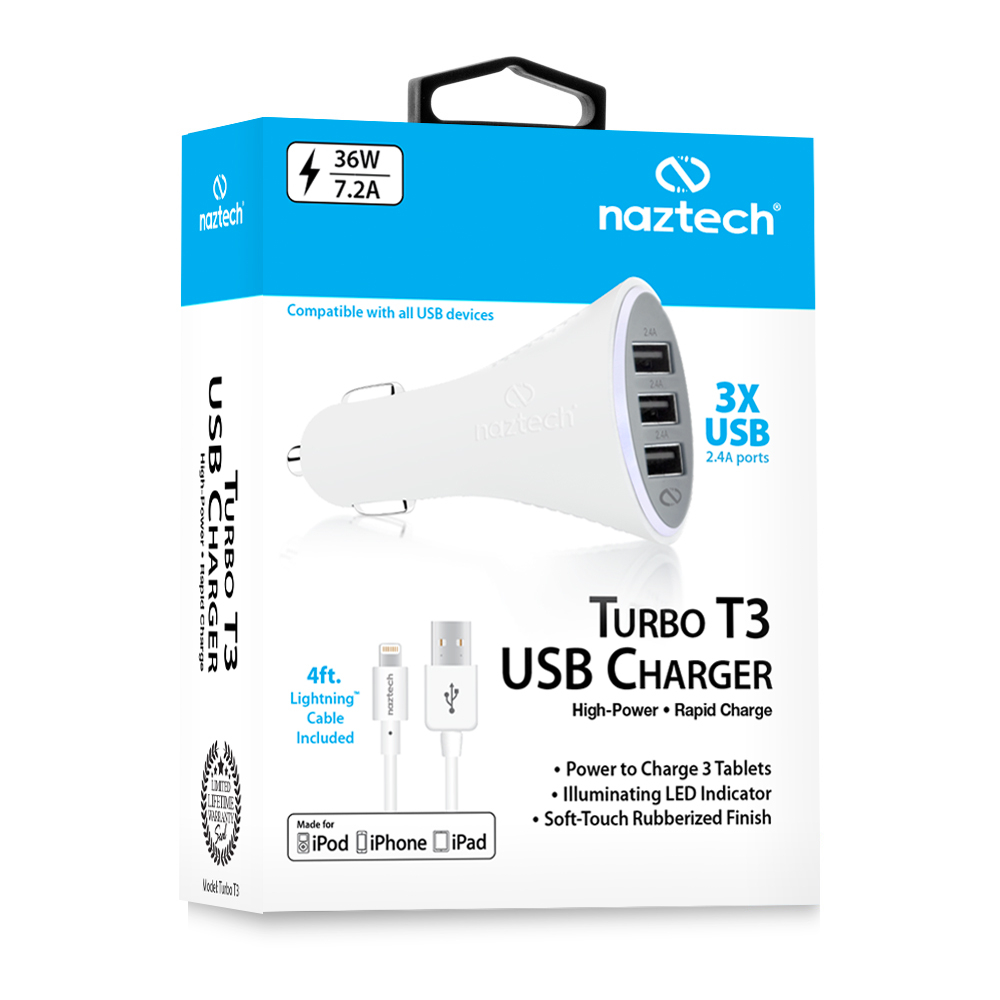 Naztech Turbo T3 Lightning, NAZ-13196