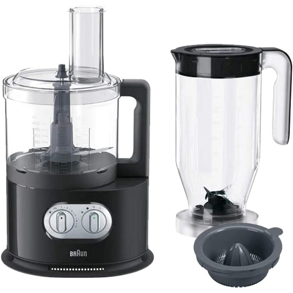 Braun Identity Collection 2000ML Food Processor, 1000W, Black, FP5150