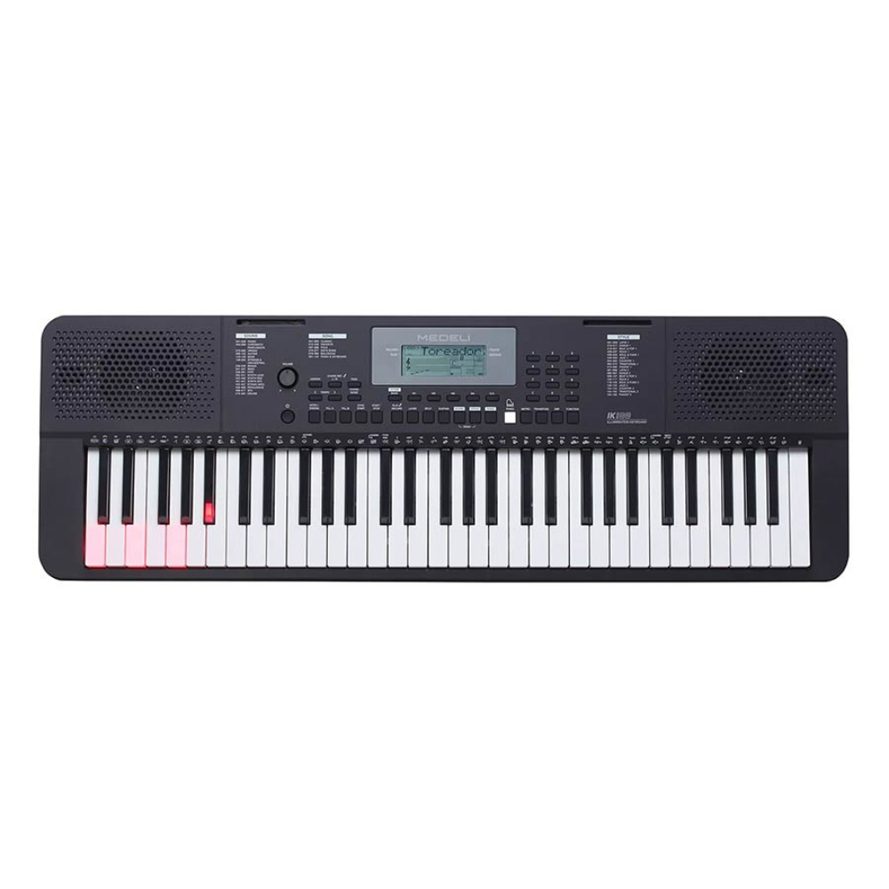 Medeli 61 Keys, LCD, 64 Polyfonie, 480Voices, 160Styles, IK100