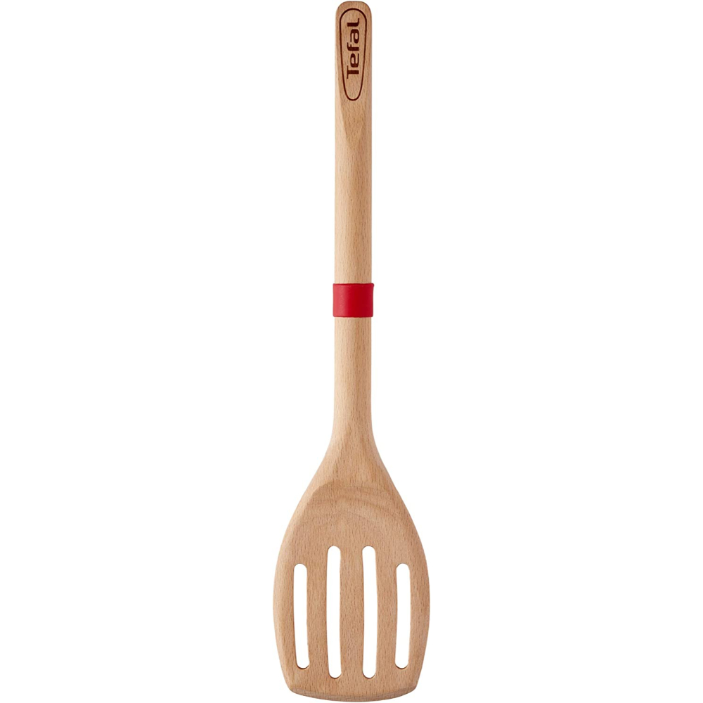 TEFAL Ingenio Wood - Slotted Spatula, K2303314